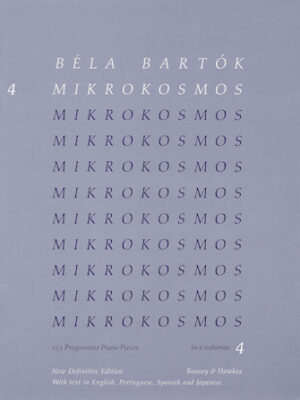 Mikrokosmos Volume 4 (Blue)