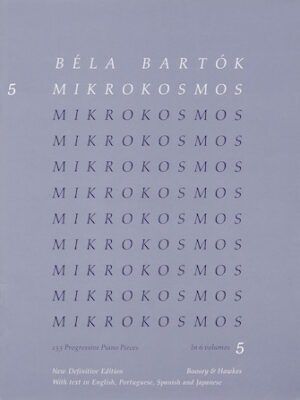 Mikrokosmos Volume 5 (Blue)