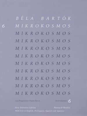 Mikrokosmos Volume 6 (Blue)