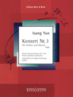 Concerto No. 3 (1992) Concerto No. 3 (1992)
