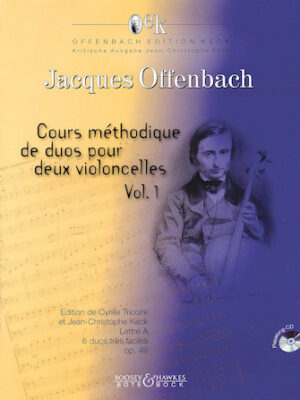 Cours Méthodique de dous pour deux violoncelles – Volume 1
