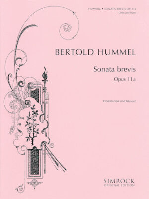 Sonata brevis, Op. 11a Sonata brevis, Op. 11a