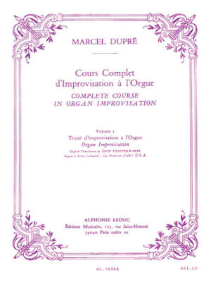 Cours Complet d’Improvisation a l’Orgue – Volume 2 Cours Complet d’Improvisation a l’Orgue – Volume 2