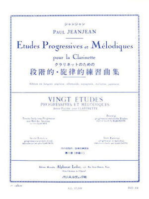 Vingt Etudes Progressives et Melodiques – Volume 1