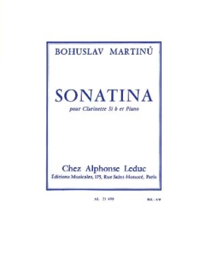 Sonatina Pour Clarinette et Piano Sonatina Pour Clarinette et Piano