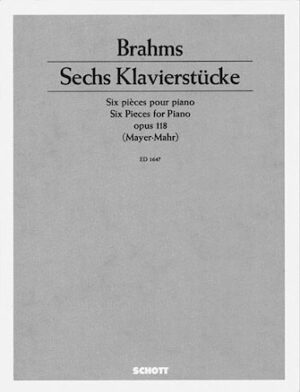 6 Piano Pieces, Op. 118