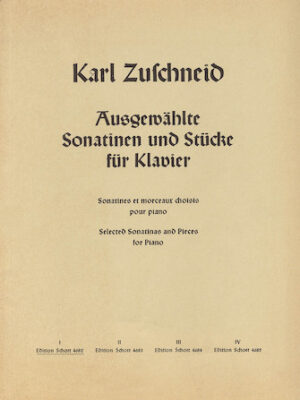 Ausgewählte Sonatinen und Stücke für Klavier