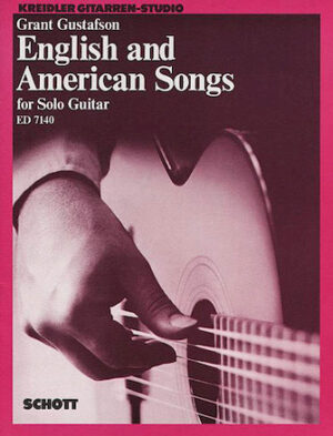 English and American Songs for Solo Guitar