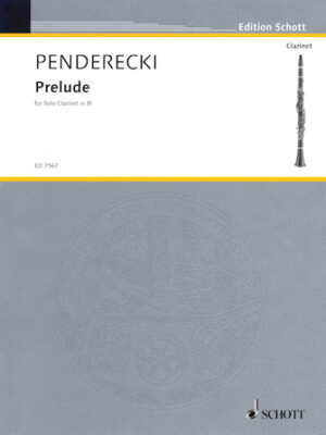 Prelude for Solo Clarinet Prelude for Solo Clarinet