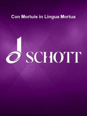 Con Mortuis in Lingua Mortua