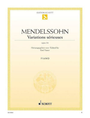 Variations Sérieuses, Op. 54