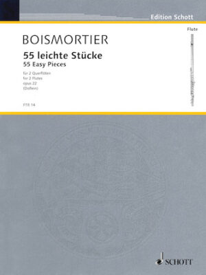 55 Easy Pieces, Op. 22 for Two Flutes