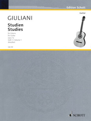 Studies for Guitar, Op. 1a – Volume 1 Studies for Guitar, Op. 1a – Volume 1