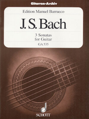 3 Sonatas for Guitar Solo 3 Sonatas for Guitar Solo