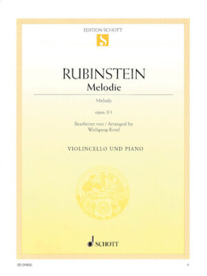 Melodie, Op. 3 No. 1 Melodie, Op. 3 No. 1
