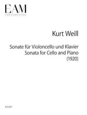 Sonata for Cello and Piano (1920) Sonata for Cello and Piano (1920)
