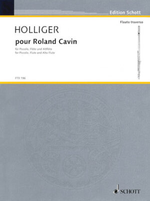 Pour Roland Cavin Pour Roland Cavin