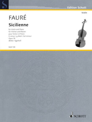 Sicilienne in G minor, Op. 78 Sicilienne in G minor, Op. 78