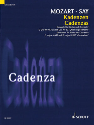 Cadenza – Concertos for Piano and Orchestra in C Major, K. 457 and D Major K. 537 Coronation