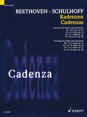 Cadenzas – Concertos for Piano and Orchestra, Nos. 1-4