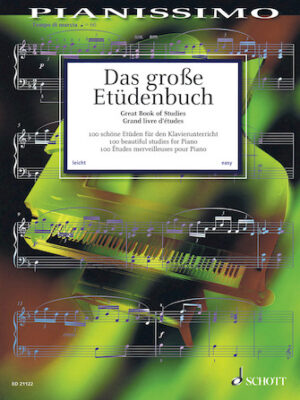 The Great Book of Studies – 100 Beautiful Studies for Piano