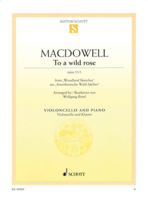 To a Wild Rose, Op. 51, No. 1