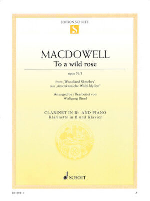 To a Wild Rose, Op. 51, No. 1