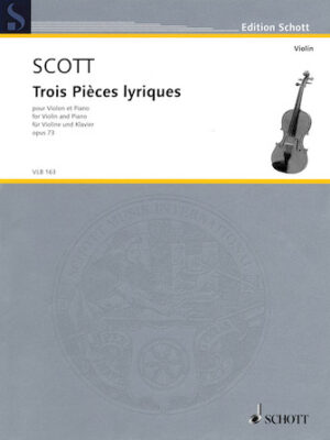 Trois Pièces Lyriques, Op. 73