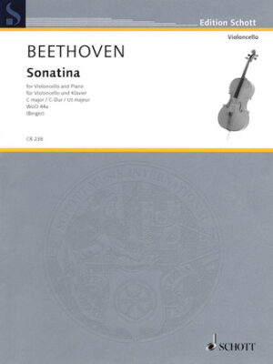 Sonatina for Cello and Piano, WoO 44a Sonatina for Cello and Piano, WoO 44a
