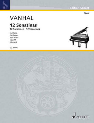 Johann Baptist Vanhal – 12 Easy and Progressive Sonatinas, Op. 41 Johann Baptist Vanhal – 12 Easy and Progressive Sonatinas, Op. 41