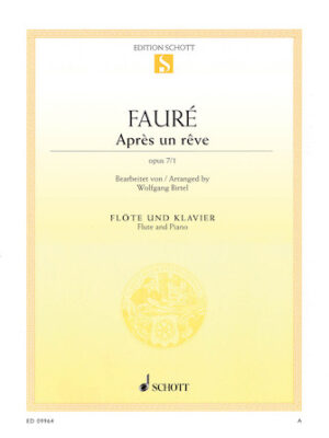 Après un rêve, Op. 7, No. 1
