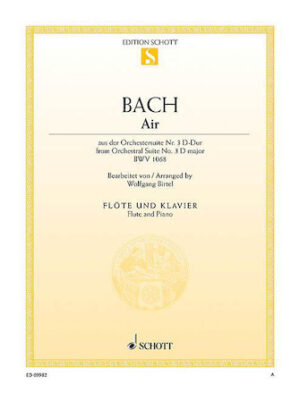 Air from Orchestral Suite No. 3 in D Major BWV 1068