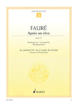 Après un rêve, Op. 7/1