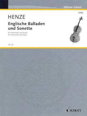 Englische Balladen und Sonette (1984/85; 2003)