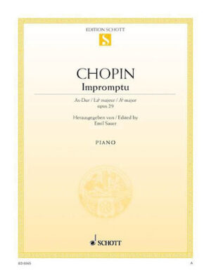 Impromptu Op. 29 in A-flat Major