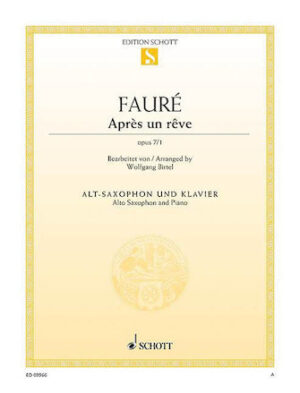 Après un rêve, Op. 7/1