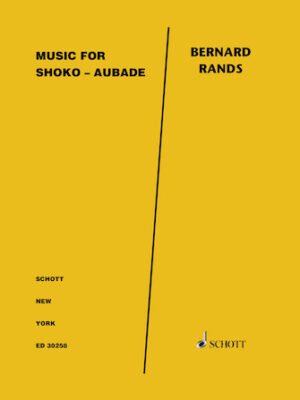Music for Shoko – Aubade – Score and Parts