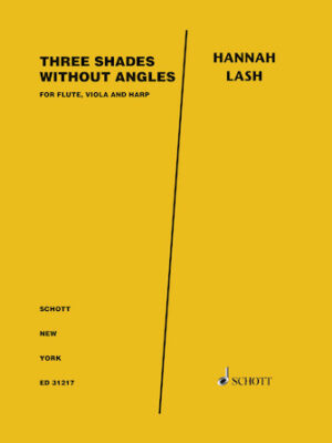 Three Shades Without Angles for Flute, Viola, and Harp – Score