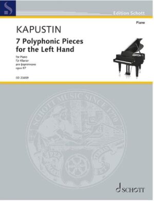 7 Polyphonic Pieces for the Left Hand, Op. 87 7 Polyphonic Pieces for the Left Hand, Op. 87