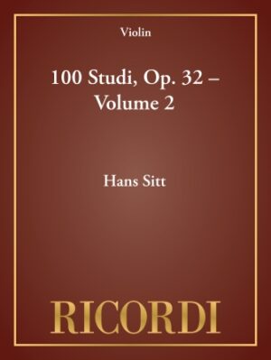 100 Studi, Op. 32 – Volume 2 100 Studi, Op. 32 – Volume 2