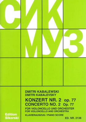 Konzert No. 2, Op. 77