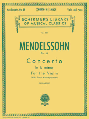 Concerto in E minor, Op. 64 Concerto in E minor, Op. 64
