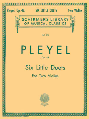 Six Little Duets, Op. 48 Six Little Duets, Op. 48