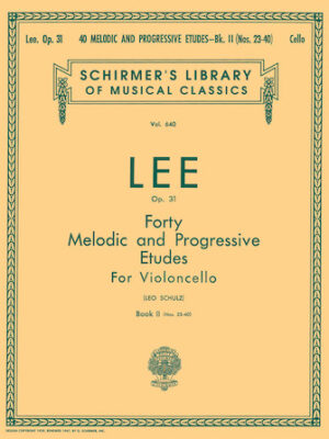 40 Melodic and Progressive Etudes, Op. 31 – Book 2 40 Melodic and Progressive Etudes, Op. 31 – Book 2