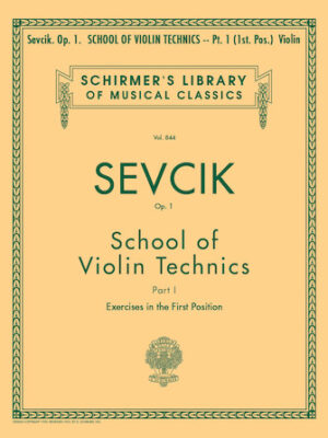 School of Violin Technics, Op. 1 – Book 1 School of Violin Technics, Op. 1 – Book 1