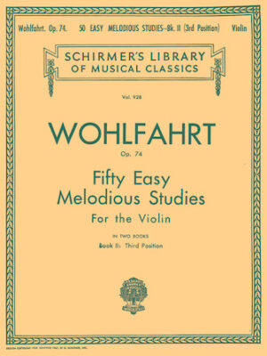 50 Easy Melodious Studies, Op. 74 – Book 2 50 Easy Melodious Studies, Op. 74 – Book 2