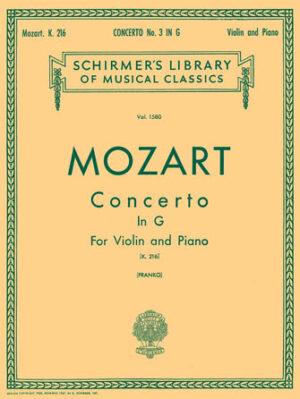 Concerto No. 3 in G, K.216