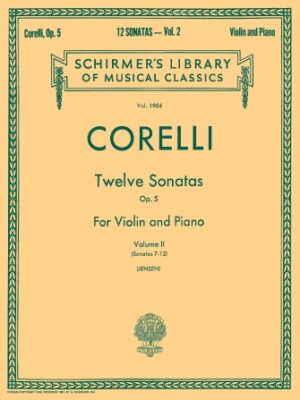 Twelve Sonatas, Op. 5 – Volume 2 Twelve Sonatas, Op. 5 – Volume 2