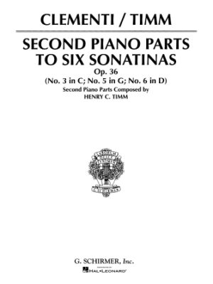 Sonatinas, Op. 36 – Book 2 (2nd Piano Part) Sonatinas, Op. 36 – Book 2 (2nd Piano Part)