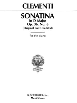Sonatina in D Major, Op. 36, No. 6